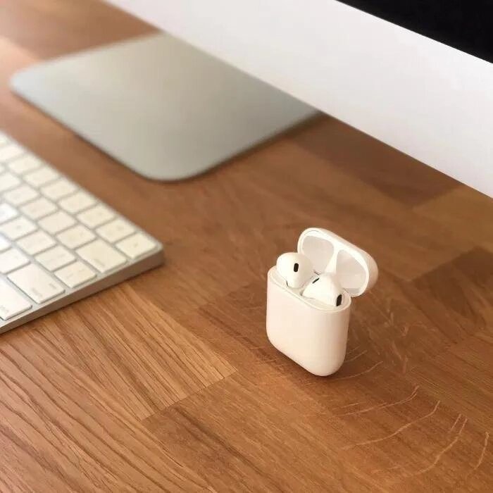 Бездротові Bluetooth Навушники AirPods 2 від компанії Premium - фото 1