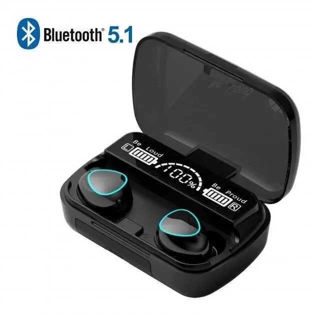 Бездротові навушники NEWEST True Wireless M10 Bluetooth V5.1 Black від компанії Premium - фото 1