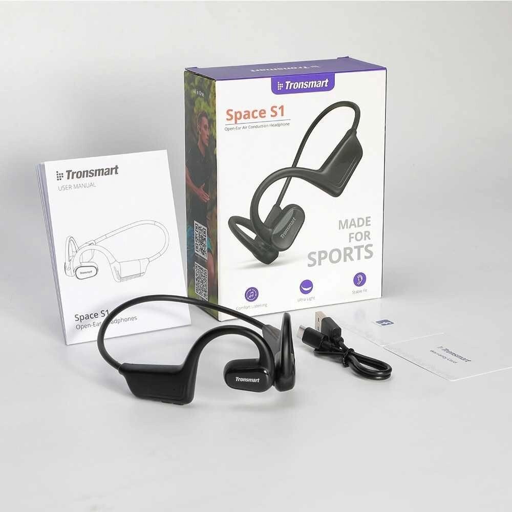 Бездротові навушники Tronsmart Space S1 Open Ear Bluetooth 5.3 від компанії Premium - фото 1