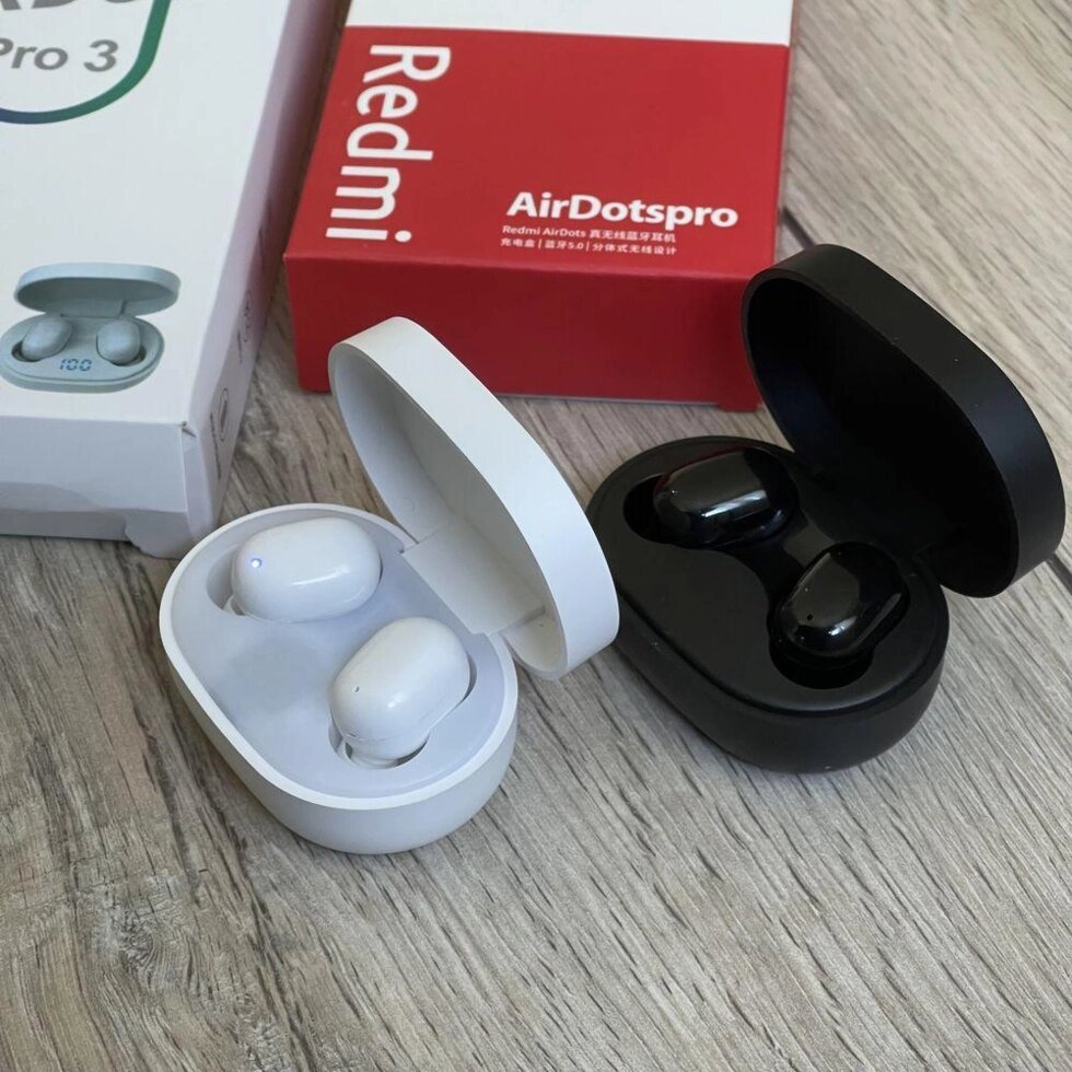 Бездротові навушники Xiaomi AirDots 3 Pro ГАРАНТІЯ ксяомі навушники від компанії Premium - фото 1