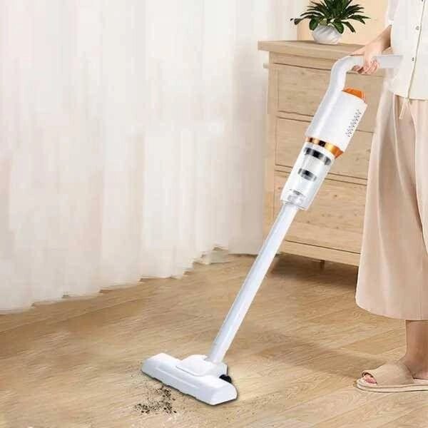 Бездротовий пилосос Wireless vacuum cleaner Білий від компанії Premium - фото 1