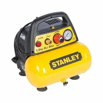 Безмасляний компресор STANLEY 6 л 8 бар Безмасляний Stanley STN039 від компанії Premium - фото 1