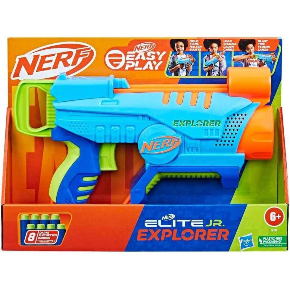 Бластер Nerf Elite Junior Explorer Easy-Play (F6367). Нерф Джуніор від компанії Premium - фото 1