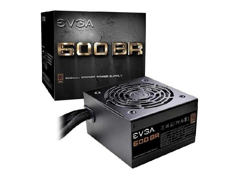 Блок живлення EVGA 600 BR, 80+ BRONZE 600 Вт від компанії Premium - фото 1