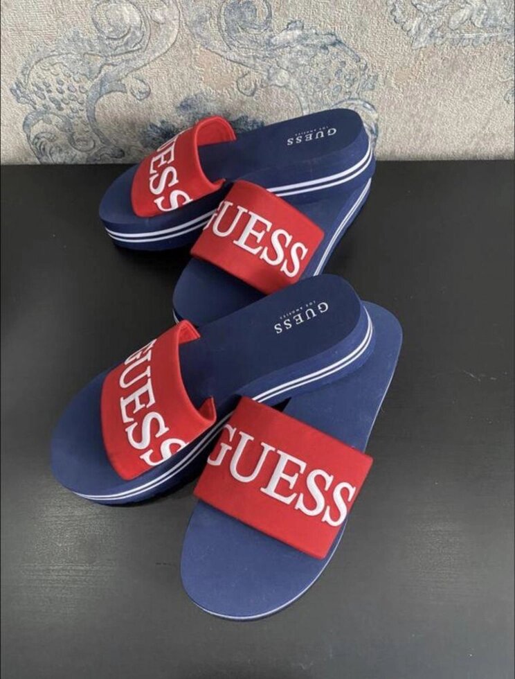 Босоніжки шльопанці шльопанці Guess Diesel Michael Kors Crocs від компанії Premium - фото 1