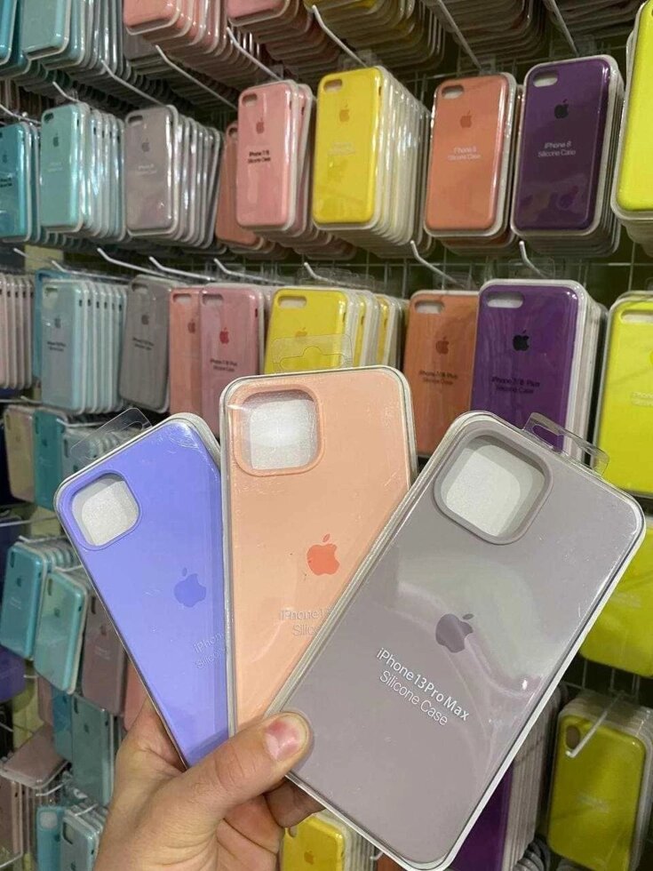 Чохол силіконовий Silicone case IPhone 13 Pro Max | Чохол Айфон 13 від компанії Premium - фото 1