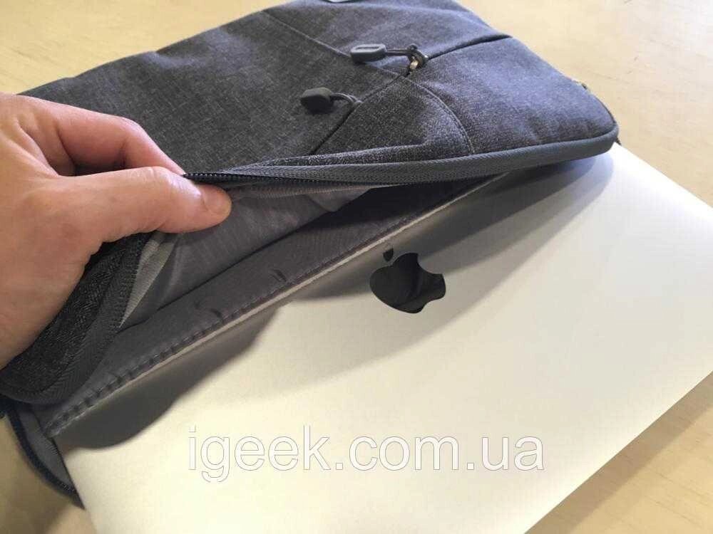 Чохол сумка для ноутбука WIWU MacBook Pro/Air 12/13/15/16 рюкзак чохол від компанії Premium - фото 1