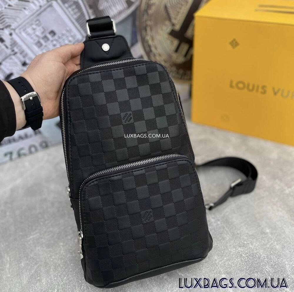 Чоловіча сумка слінг Louis Vuitton Avenu від компанії Premium - фото 1