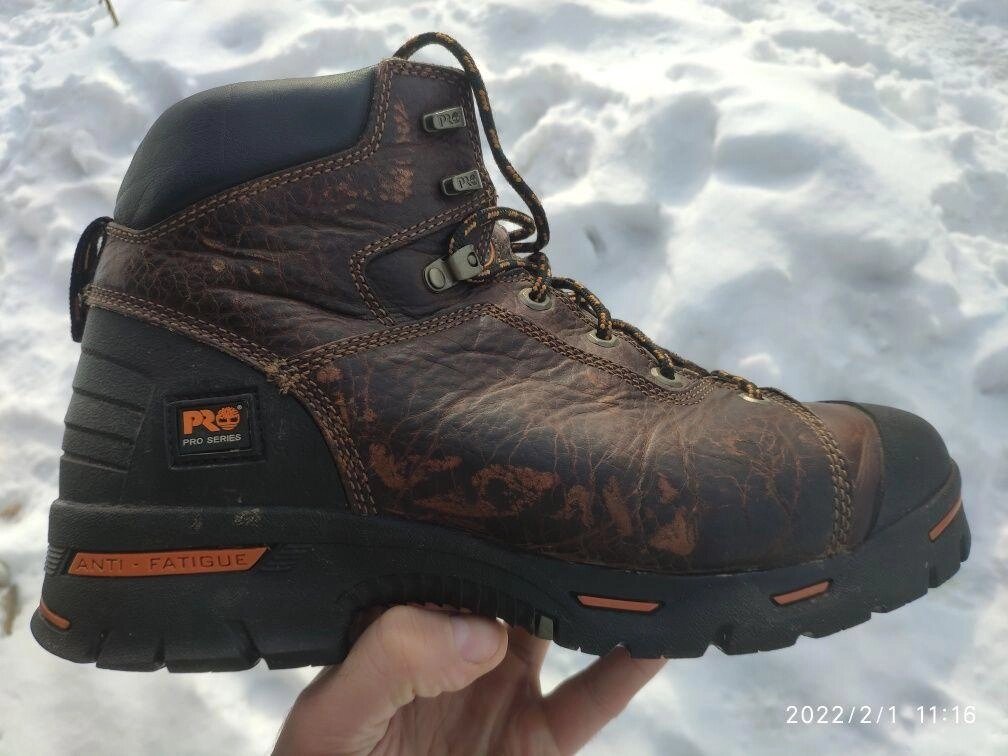 Чоловічі черевики тімберленд Timberland PRO ENDURANCE 6, 45рр, 46рр 30см від компанії Premium - фото 1