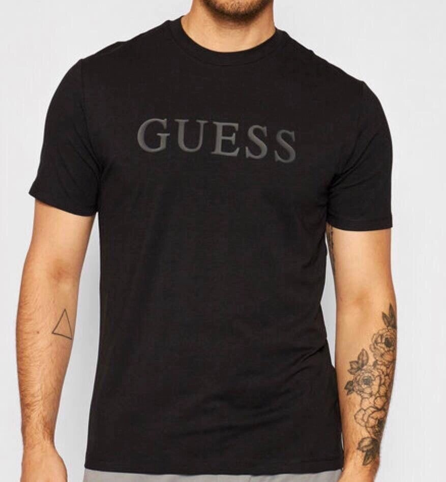 Чоловічі футболки Guess світшот худи спортивний костюм кофта штани від компанії Premium - фото 1