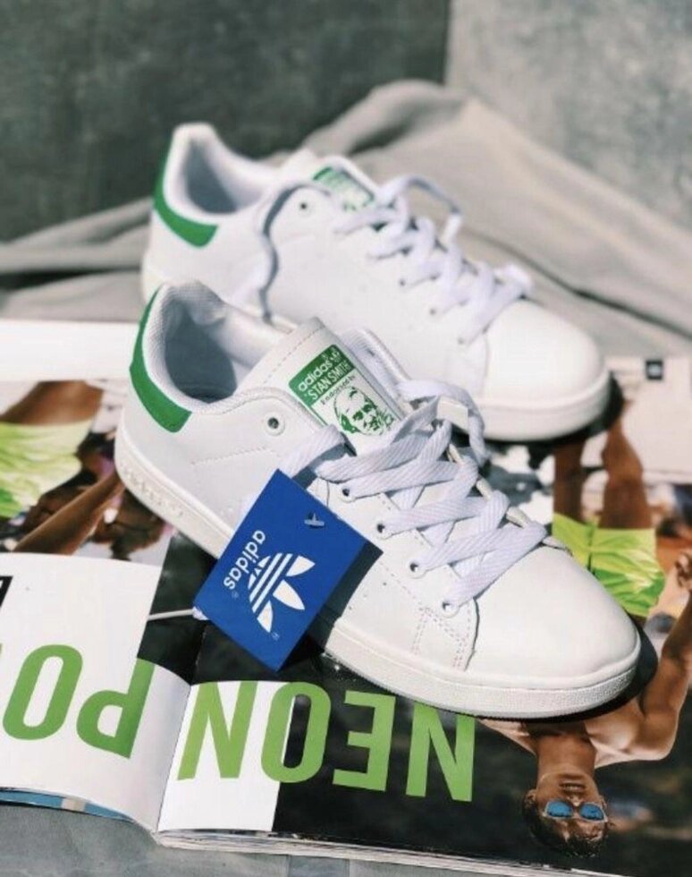 Чоловічі кросівки Adidas STAN SMITH від компанії Premium - фото 1