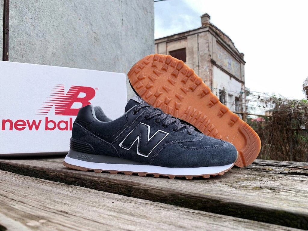 Чоловічі кросівки New Balance 574 (5 кольорів) 41-46 ТОП ціна/якість від компанії Premium - фото 1