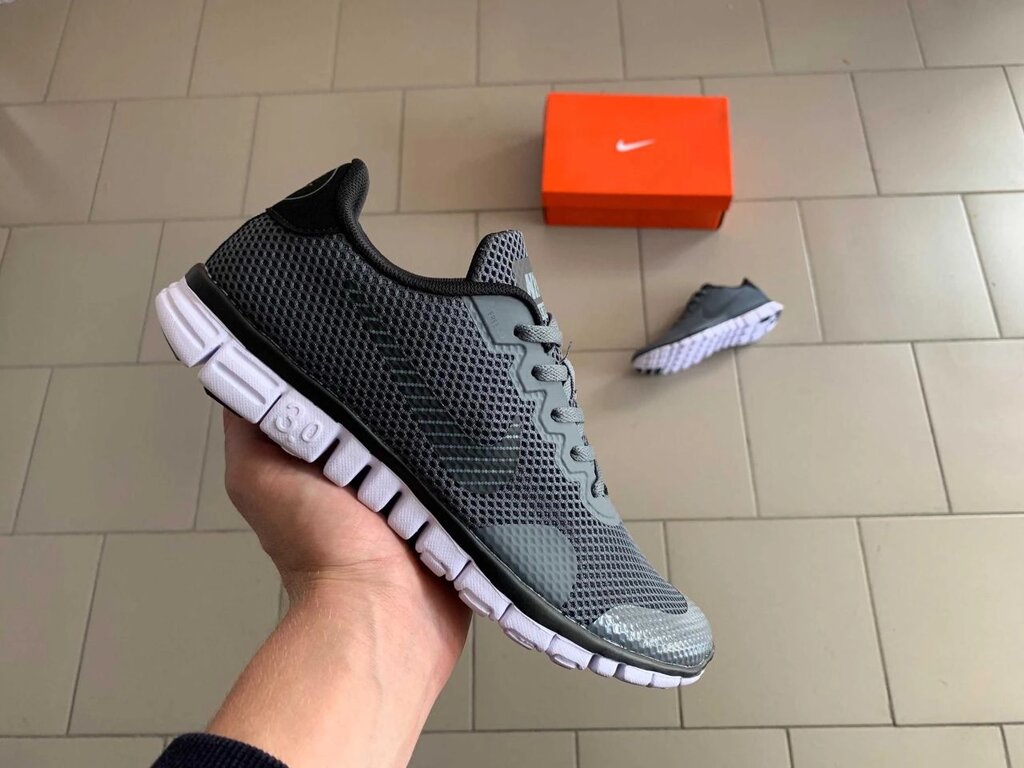 Чоловічі кросівки Nike Free Run 3.0 v2 (4 кольори) легка сітка 40-46 від компанії Premium - фото 1