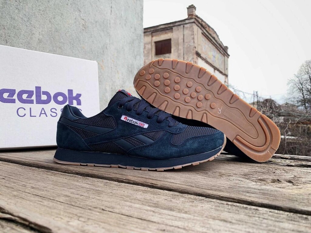 Чоловічі кросівки Reebok Classic (5 кольорів) від компанії Premium - фото 1