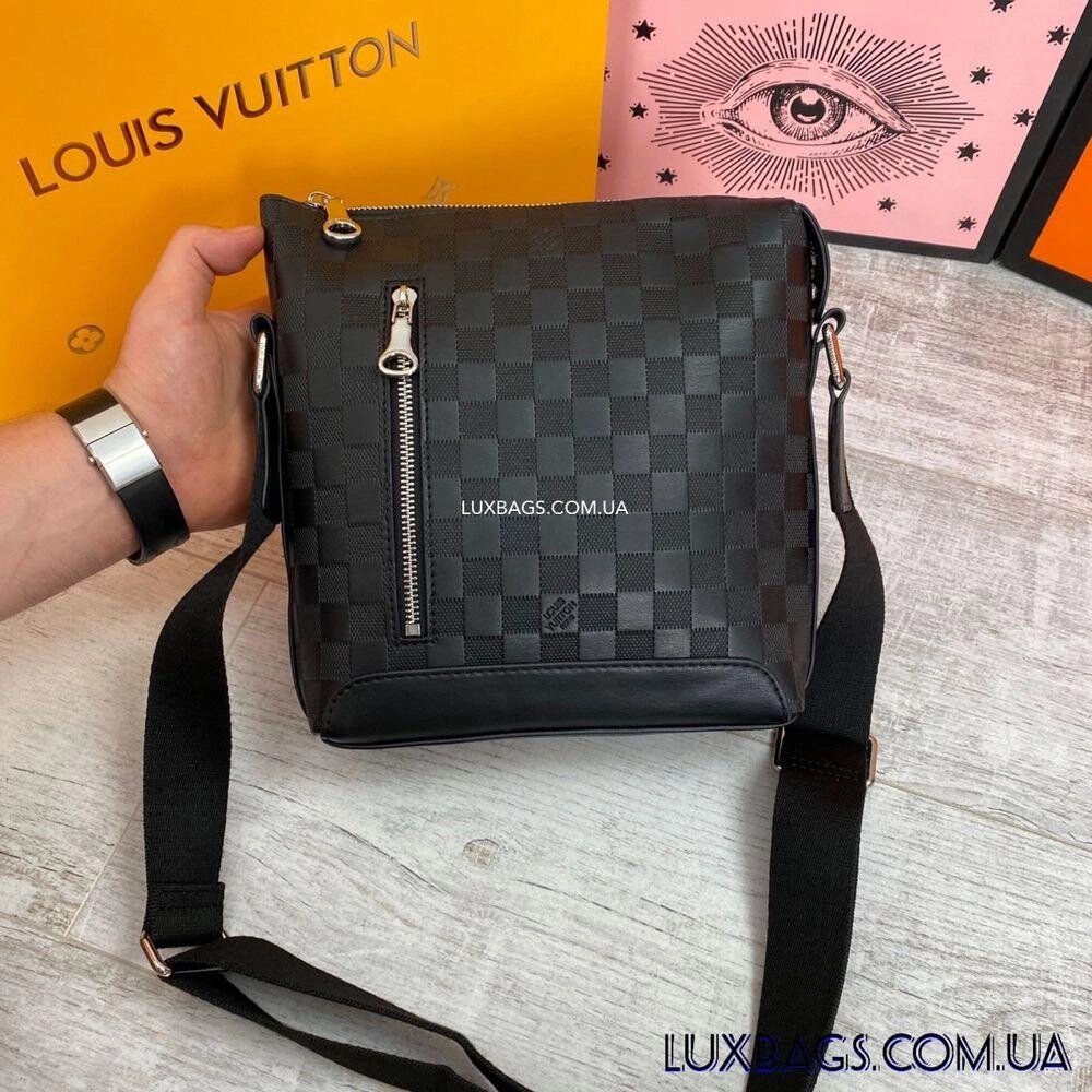 Чоловічі сумки Louis Vuitton Люкс якість шкіра від компанії Premium - фото 1