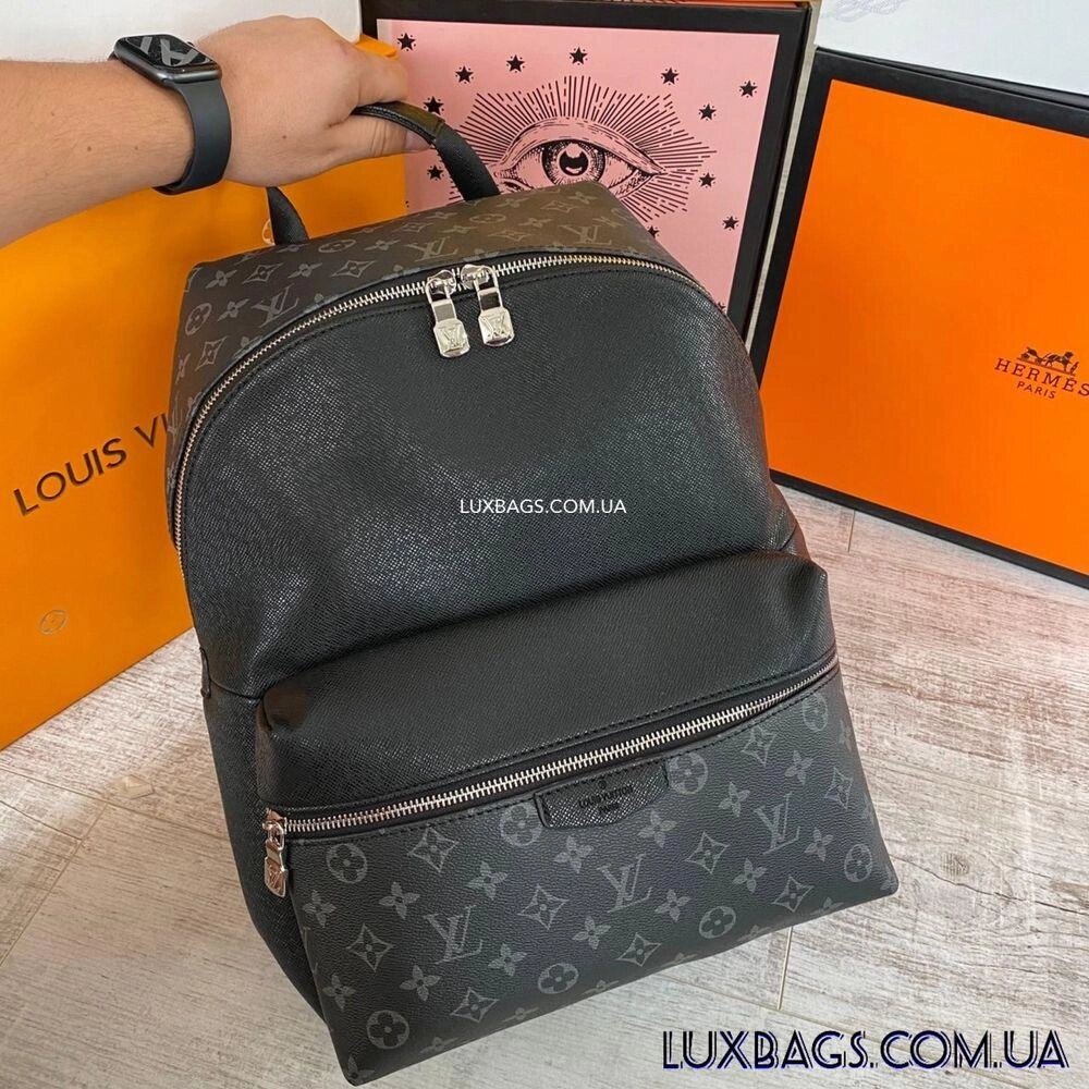 Чоловічий модний рюкзак Louis Vuitton Луї Віттон від компанії Premium - фото 1