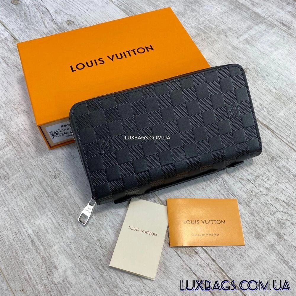 Чоловічий портмоне клатч Louis Vuitton Zippy XL від компанії Premium - фото 1