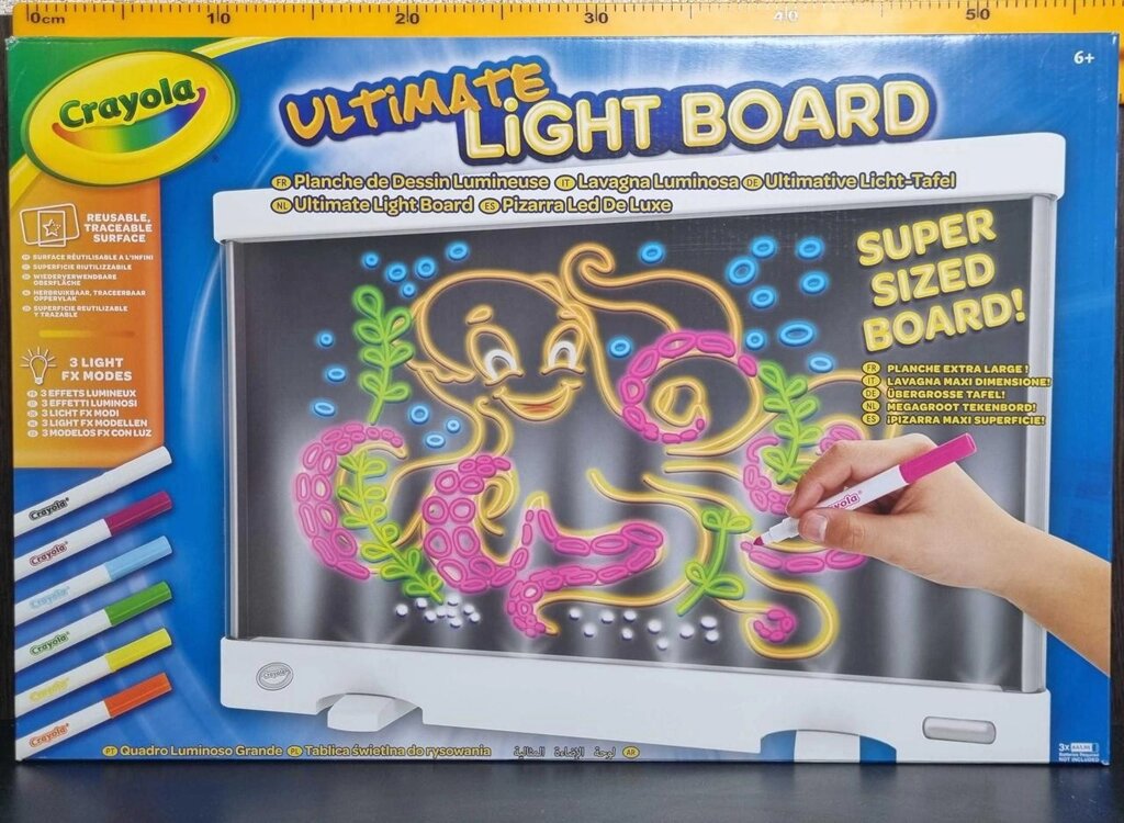 Crayola Ultimate Light Board. Світна дошка планшет для малювання від компанії Premium - фото 1