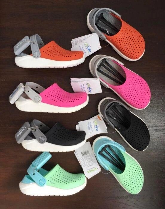 Crocs сабо Literide Clog Kids с6 с9 с10 с11 с12 J1 J2 J3 оригінал від компанії Premium - фото 1