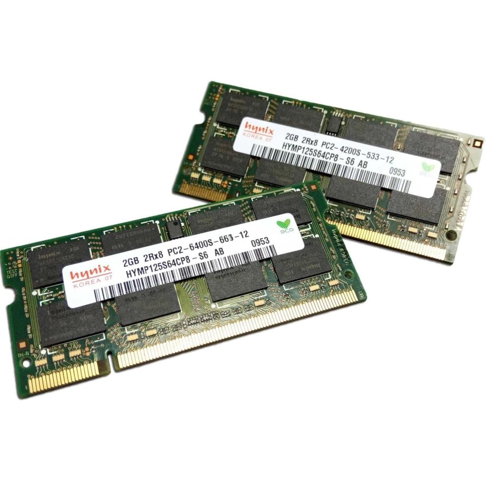 DDR2 2gb samsung kingston hynix sodimm для ноутбука від компанії Premium - фото 1