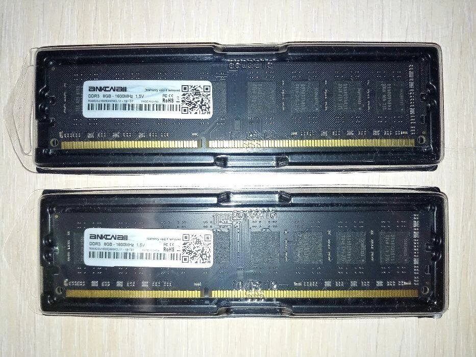 DDR3 - 8GB ANCOWALL1600 MHz (чіпи SAMSUNG) . 2500 від компанії Premium - фото 1