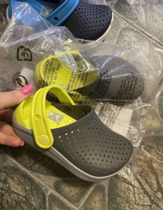 Дитячі Crocs Кроки LiteRide Clog, Kids'j2 та j3 в наявності