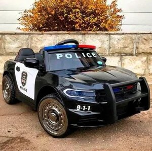Дитячий електромобіль Dodge Police Baby Tilly T-7654 EVA BLACK