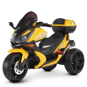 Дитячий електромобіль мотоцикл Bambi M 4852EL 135 см EVA 70W 3 кольори