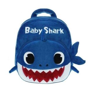 Дитячий рюкзак плюшевий Baby Shark Бебі Шарк тато Акула 2-5 років