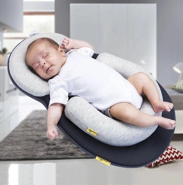 Дитяча подушка для новонароджених немовлят Baby Sleep Positioner від компанії Premium - фото 1