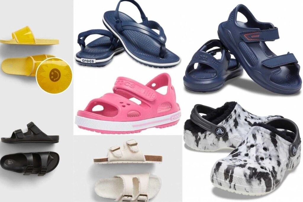 Дитячі босоніжки підліткові шльопанці клоги GAP Crocs від компанії Premium - фото 1