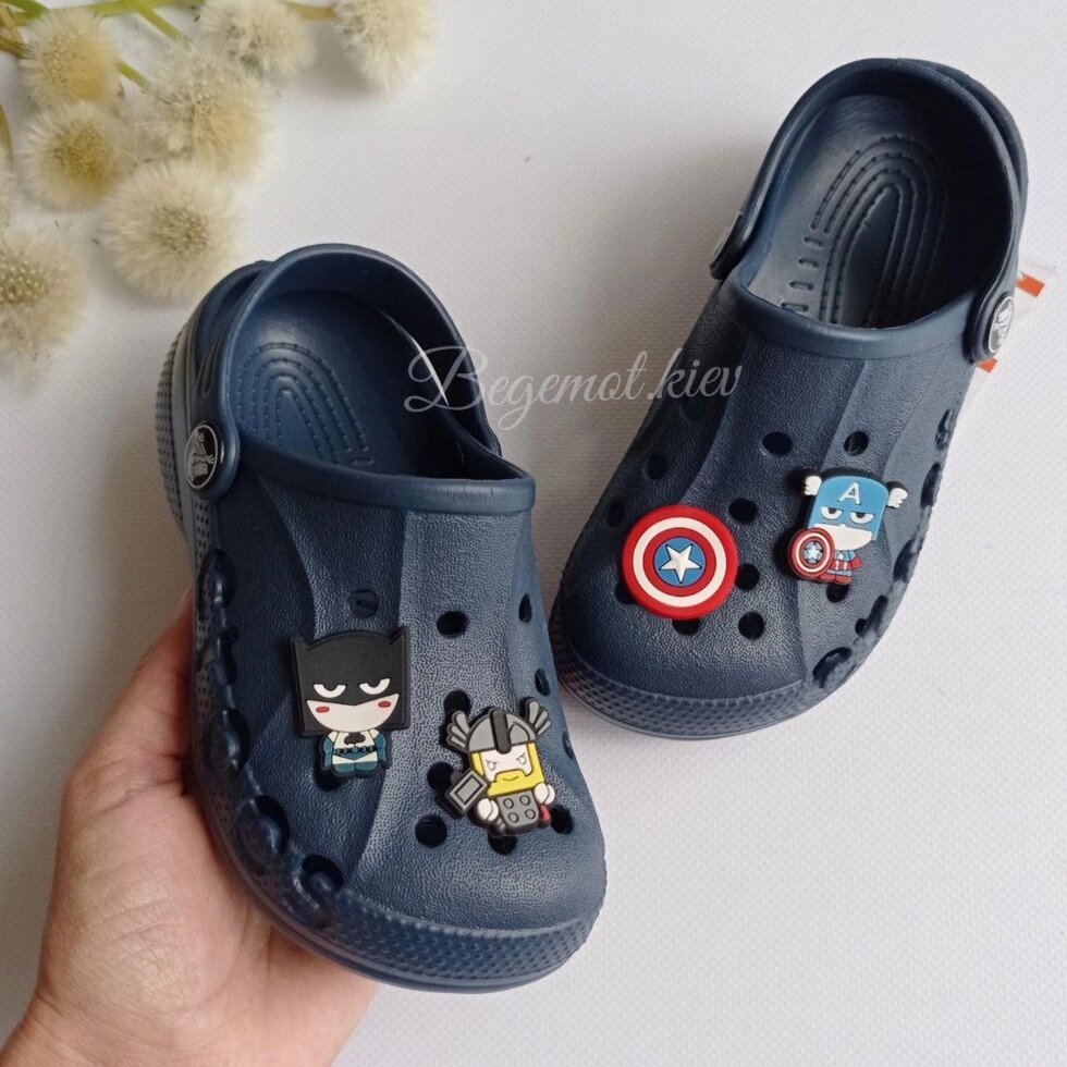 Дитячі crocs на хлопчика Crocs Baya Clog Kids від компанії Premium - фото 1