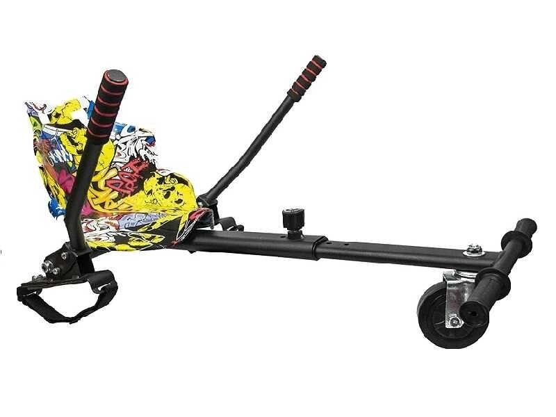 Дитячий картинг iRollers Black Graffiti HoverKart Swegways .6.5” 8”10 від компанії Premium - фото 1