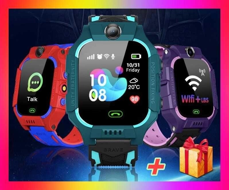 Дитячий водоніпроникний розумний годинник Smart Baby watch Z6 + подарунок від компанії Premium - фото 1