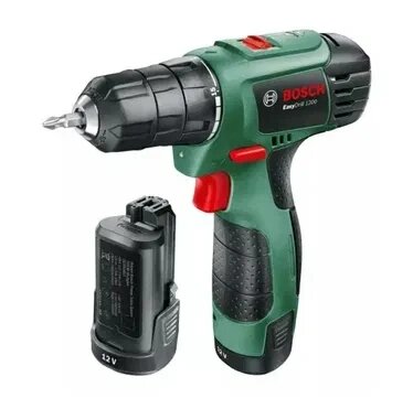 Дриль Шуруповерт Акумуляторний Bosch EasyDrill 1200 (2 акум) від компанії Premium - фото 1