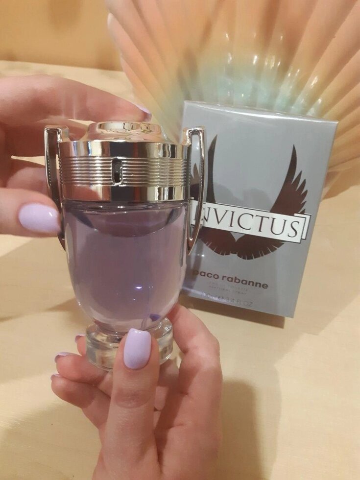 Духи парфумів чоловік Paco Rabanne Invictus 100 ml (ОАЕ) від компанії Premium - фото 1