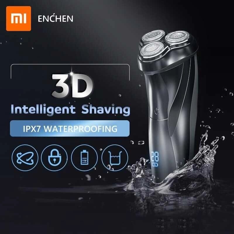 Електробритва Xiaomi Enchen Blackstone 3D PRO IPX67 Бритва Тример від компанії Premium - фото 1