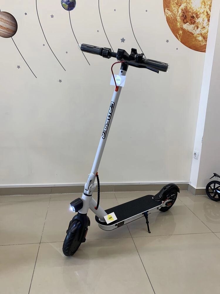 Електросамокат з застосунком Crosser E9 Premium (7,5Ah/500W) Білий від компанії Premium - фото 1