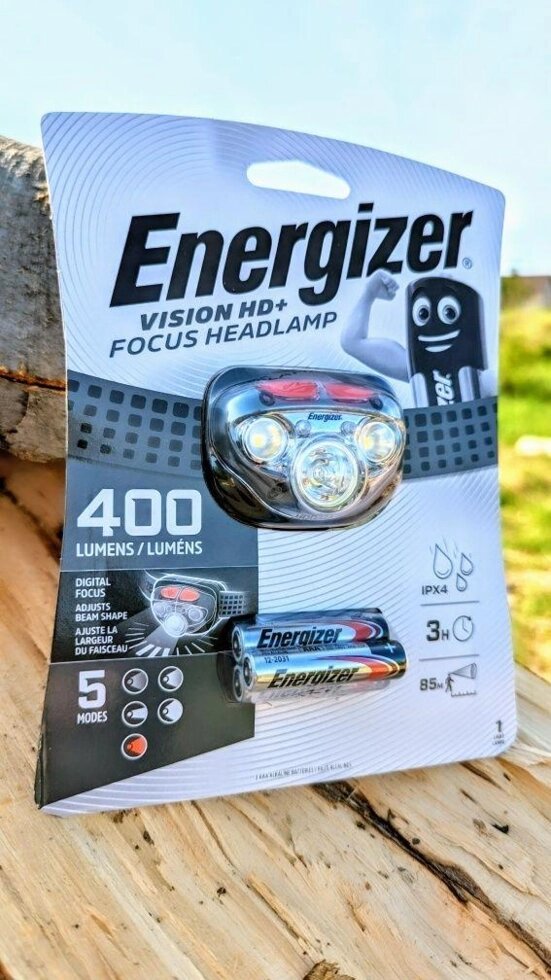 Energizer Vision налобний ліхтар, ліхтарик (Petzl, Black diamond, Fenix) від компанії Premium - фото 1