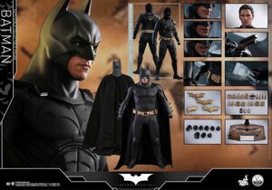 Фігурка 1/4 hot toys QS 09 batman begins — batman