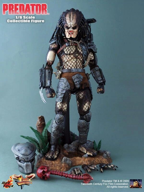 Фігурка 1/6 HOT TOYS MMS 90 PREDATOR Хижник від компанії Premium - фото 1