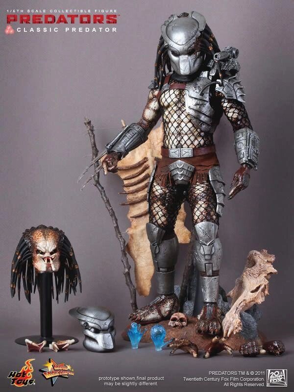 Фігурка 1/6 hot toys mms162 PREDATORS CLASSIC PREDATOR Хижник від компанії Premium - фото 1