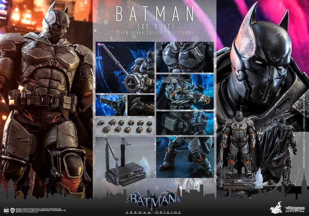 Фігурка 1/6 hot toys vgm 52 BATMAN ARKHAM ORIGINS — XE SUIT від компанії Premium - фото 1