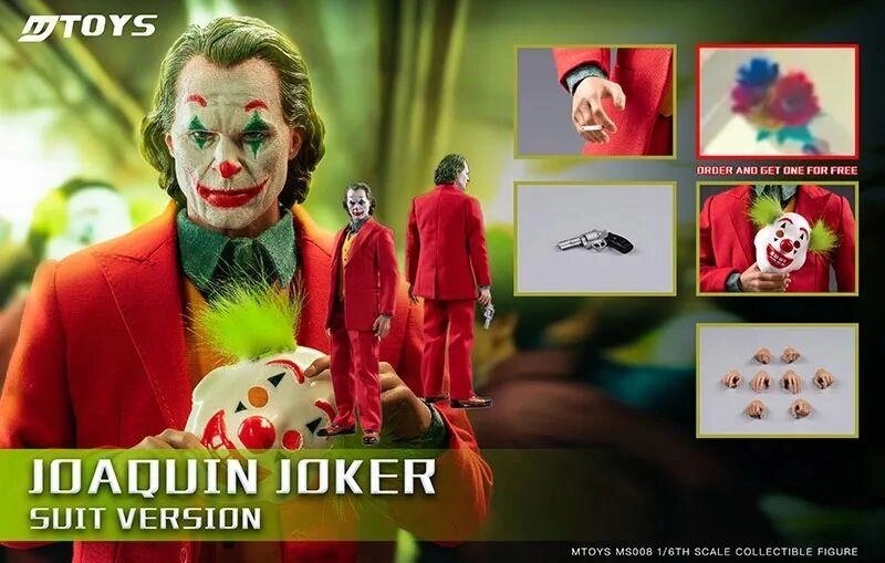 Фігурка 1/6 Joker Хоакін Фенкс mtoys тип hot toys від компанії Premium - фото 1