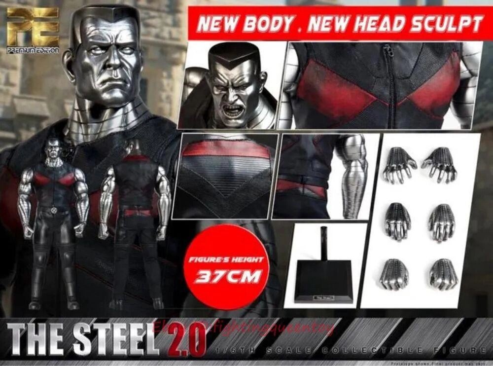 Фігурка 1/6 Toys Era PE002 X-Men Colossus The Steel 2.0 тип hot toys від компанії Premium - фото 1