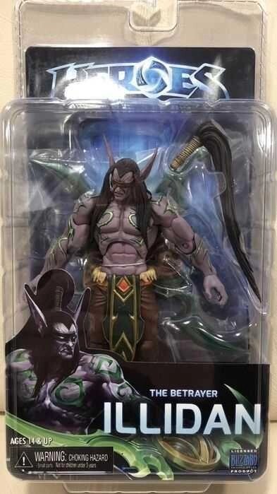 Фігурки Neca Heroes of the Storm. Nova, Illidan, Tyrael, Stitches від компанії Premium - фото 1