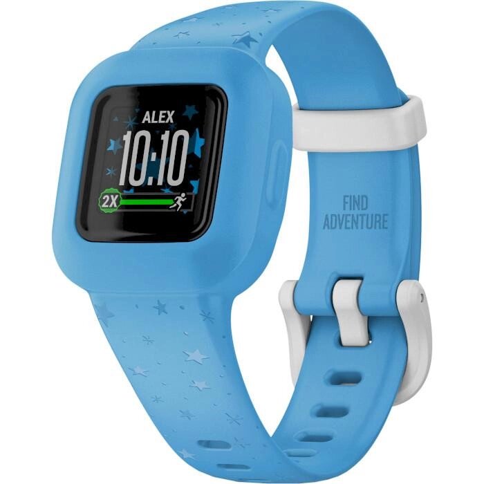 Фітнес-браслет Garmin Vivofit Jr. 3 Blue Stars (010-02441-02/22) від компанії Premium - фото 1