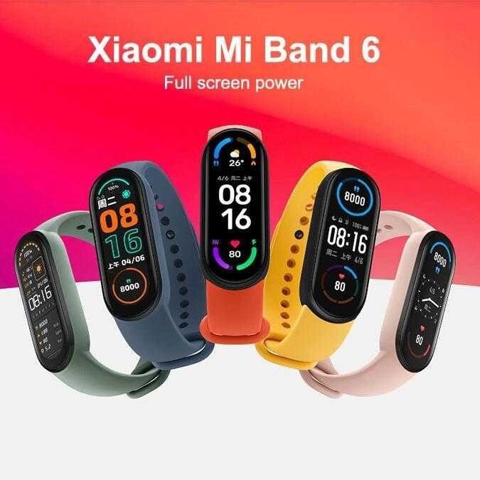 Фітнес трекер Xiaomi Mi Band 6 за чудовою ціною з гарантією! від компанії Premium - фото 1