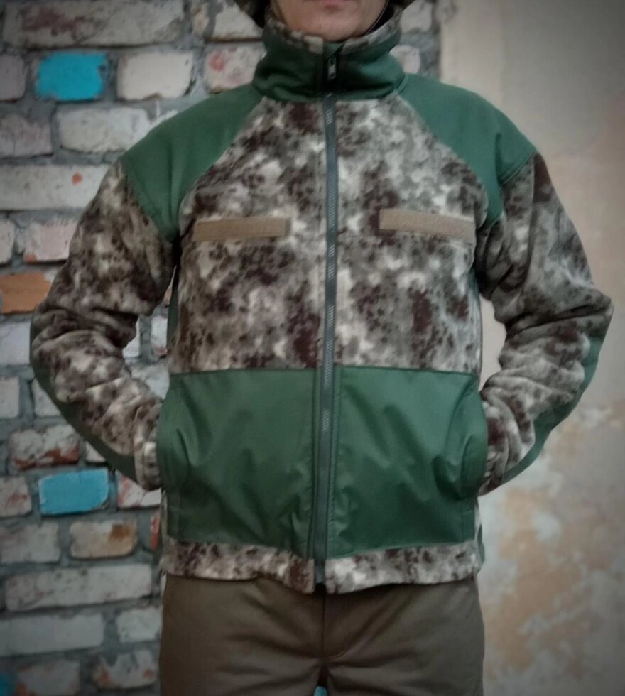 Fleece Camouflage Jacket level 4 від компанії Premium - фото 1