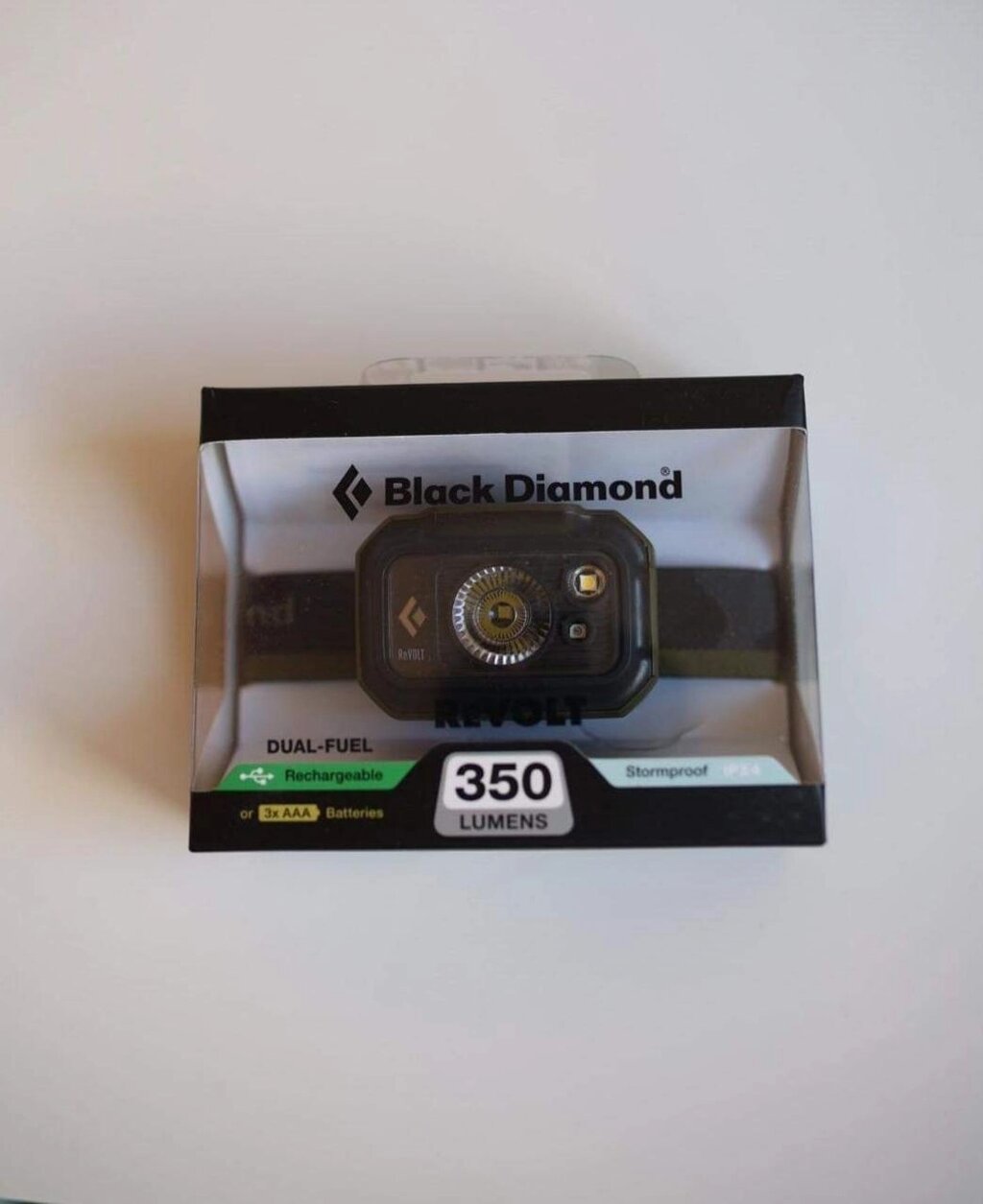 Фонарь налобний Black Diamond REVOLT 350 ліхтар налобний petzl від компанії Premium - фото 1